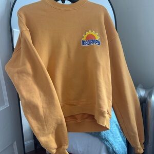 Madhappy Crewneck Hoodie 💛✨ (xs)